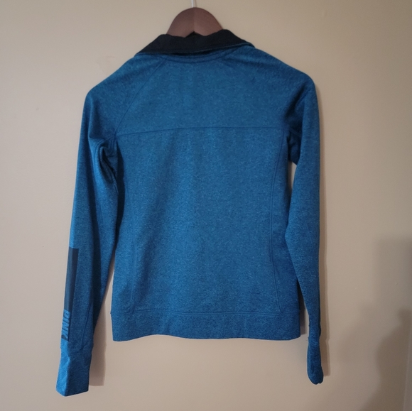 PINK Victoria's Secret Quarter Zip Long Sleeve Pullover Sweatshirt Size XS - Picture 4 of 7